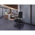 thumbnail image 4 of 2xhome Set of 2 - Black- Modern High Back Tall Ribbed PU Leather Swivel Tilt Adjustable Chair Designer Boss Executive Management Manager Office Conference Room Work Task Computer, 4 of 13