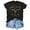 Black, variant on Womens Christian Graphic T Shirt Psalm 50 Bible Verse Faith Tee Crewneck Short Sleeve Western Cow Skull Vintage Country Cowboy Casual Summer Tops