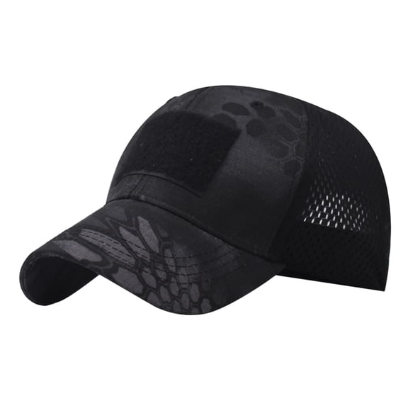 Siminsem Adult Casual Fashion Camouflage Printed Adjustable Outdoor Sunshade Breathable Hat Under $10 UPF 40 Lightweight Mesh Back Cap for Men Women Quick Dry Hunting Hiking Fishing Baseball Cap