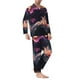 thumbnail image 2 of Fotbe Explosive Fluid Splash Art Pijama de Hombre con Estampado de Manga Larga, Conjunto de 2 Piezas, Ropa de Dormir Suave y Cómoda con Bolsillos-Small, 2 of 7