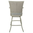 thumbnail image 3 of Set of 3 - Outdoor Indoor Counter 26" Bar Stool - Erin on Beige Frame, 3 of 4