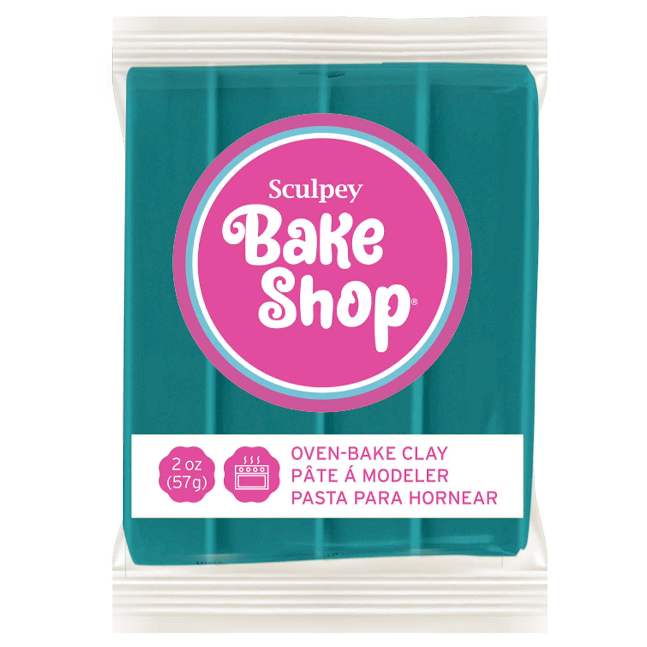 (8 pack) Sculpey Bake Shop 2 oz Oven Bake Polymer Clay Turquoise