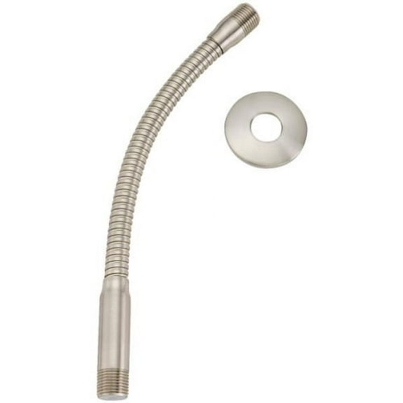 Do it Best 11-1/2 In. Chrome Flexible Shower Arm with Flange DIB780CP