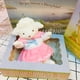 thumbnail image 1 of Conejitos americanos vibrato cordero muñeca muñeca ropa caja de regalo pequeña oveja sentad Abanopi Muñeca, 1 of 6