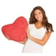 Living Santé Products heart-ms-02 Écarlate Rouge Valentine Coeur Peluche Coussin Décoratif Coeur Oreiller – image 3 sur 4