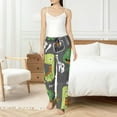 thumbnail image 4 of Rateoe Cartoon Dinosaurs Pattern Women’s Ultra-Soft Comfy Pajama Lounge Pants Sleepwear,Comfortable Lounge Wear,lightweight Pajamas, Casual Home Wear-Small, 4 of 6