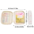 thumbnail image 4 of 1pc Bible Study Supplies Journaling Kit, Bible Cover Case for Women Men, Quilted Bible Carrying Bag with Highlighter Tabs, Large Bibles Book Cover Carrying Case with Handles Zipper (Sky Blue), 4 of 6