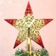thumbnail image 3 of Adornos de estrella superior de árbol, colgante de árbol de Navidad, suministros de decoración de estrella superior de árbol hueco, colgante para decoración de fiesta de año nuevo, 3 of 4