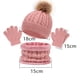 thumbnail image 2 of Bienvenido Gorro infantil bufanda guantes tres piezas, gorro para bebé de otoño e invierno, 2 of 5