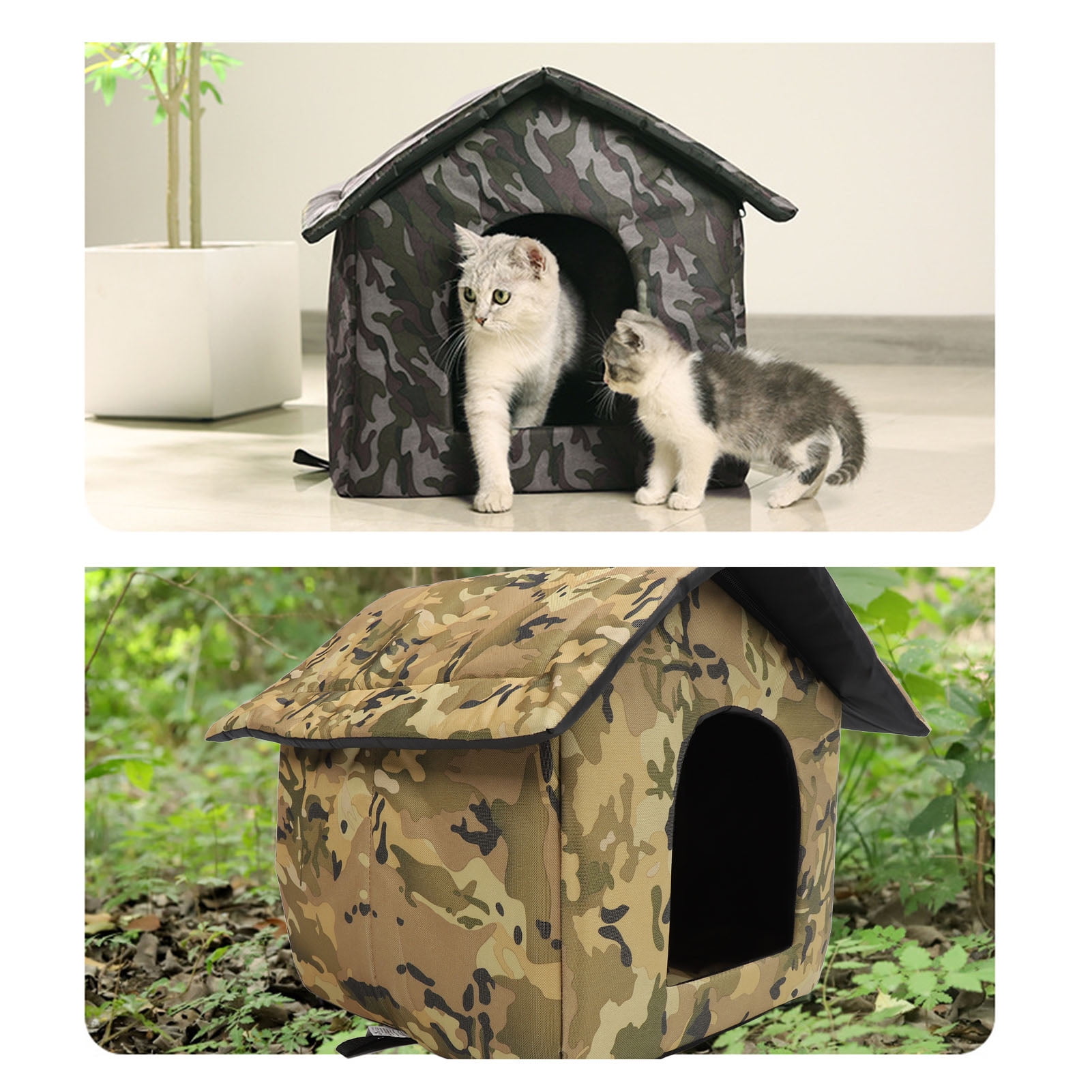 Abri Extérieur Pour Chats Sauvages | Maison Pour Animaux Extérieure