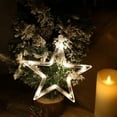 thumbnail image 3 of Luz LED para ventana de hadas de estrellas, 2 uds., con ventosa, para fiesta, Navidad, decoración colgante de ventana oso de fresa Electrónica, 3 of 4