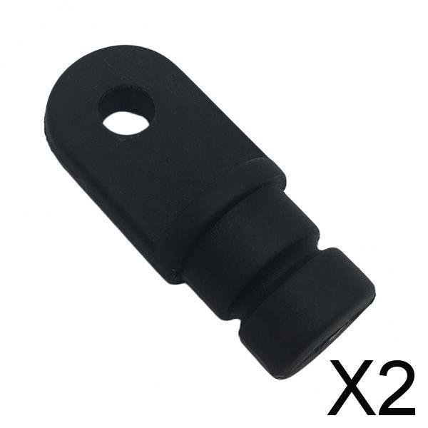 Juego de 2 Tubos de Cubierta para Barco Bimini en Nylon Circular 2 piezas