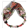 thumbnail image 5 of meidiya Boho Vintage Flower Embroidery Lace Headbands Women Girls Stretch Headband Elegant Wide Headwrap Fashion and Sport Hair Accessories for Women and Girls, 5 of 8
