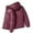 Wine, variant on FDGIU Men's Heavy Duty Quilted Puffer Parka - Winter Long Coat with Hood, Windproof Cold Weather Outerwear