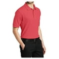 thumbnail image 6 of Mafoose Male Silk Touch Polo Men Extended T-Shirts Hibiscus 5XL, 6 of 7