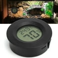 Round Digital Reptiles Thermometer Hygrometer for Household Lizard