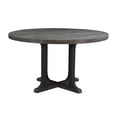 thumbnail image 3 of HomeRoots 521860 54 in. Black Solid Wood Dining Table, 3 of 3