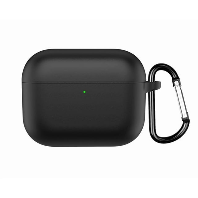 GadgetCom Replacement Case Compatible with Apple AirPods Pro 3 , Shockproof Silicone Cover Earbuds Pouch Shell With Carabiner