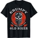thumbnail image 1 of Grumpy Old Biker Never Happy Unless Riding Camiseta, 1 of 2