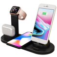 thumbnail image 4 of Para cargador inalámbrico de teléfono móvil, reloj, auriculares, soporte de carga para teléfono móvil, carga inalámbrica de escritorio, carga rápida, 4 of 5