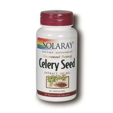 Celery Seed Extract Solaray 30 VCaps