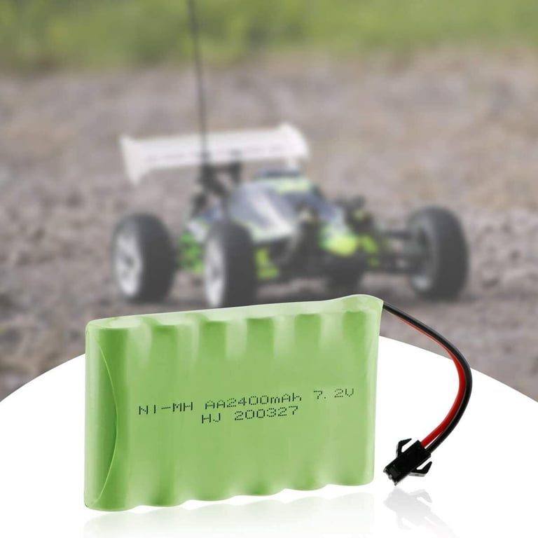 ZYGY 2PCS 4.8V 2800mah AA Batteria Ricaricabile SM-2P Spina con cavo di Ricarica USB per E562 TD141 RC auto giocattolo SY-E511 RC escavatore auto camion costruzione veicolo batteria