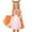 a-Orange, variant on SRZYMJ Rainbow Fairy Dress for Girls Tutu Party Gown Sparkling for Theme Celebration and Stage Performance c-Multicolour 0-12 Month