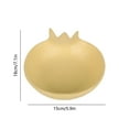 thumbnail image 3 of YHAICO Tray Table Tray for Coffee Table Vegetable Tray Pomegranate Ceramic Jewelry Tray Display Tray Entrance Key Storage Tray Dressing Table Decoration Ornament, 3 of 6