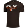 thumbnail image 2 of Men's Fanatics  Brown Cleveland Browns Blocked T-Shirt, 2 of 3