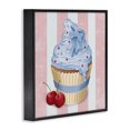 thumbnail image 2 of Stupell Industries Eclectic Pastel Cupcake & Cherries Black Framed Giclee Art, 17 x 17, by Lori Mosley, 2 of 7
