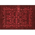thumbnail image 1 of Ahgly Company Machine Washable Indoor Rectangle Abstract Red Modern Area Rugs, 2' x 4', 1 of 4