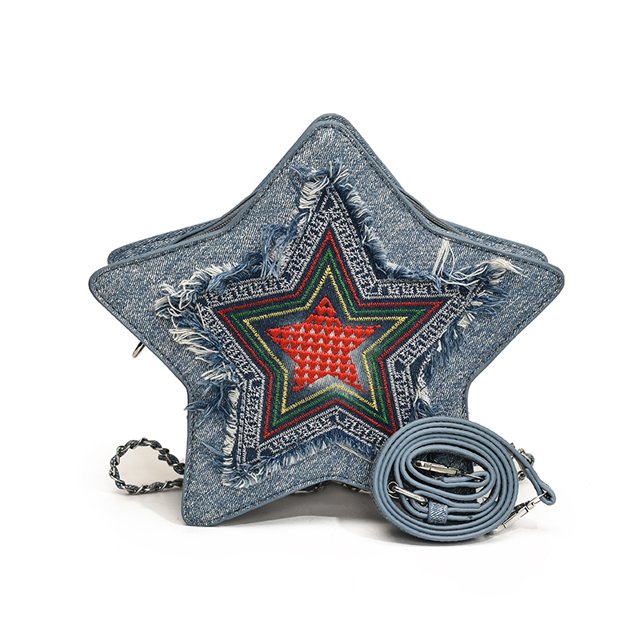 Bolso Hombro Mochila Denim Forma Y2k para Compras