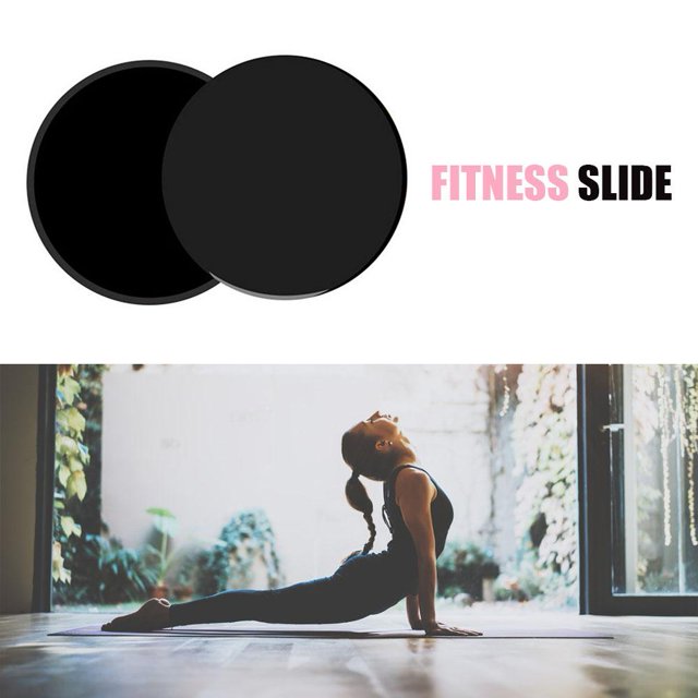 2 uds discos deslizantes deslizadores ejercicio músculo deslizante entrenamiento Yoga placa deslizante FLhrweasw Nuevo