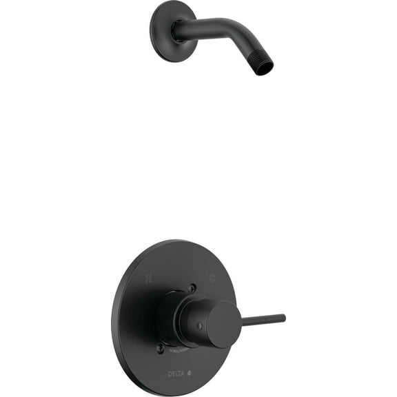 Delta T14259-BLLHD-PP Modern Shower Only Trim Package - Black