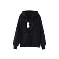 thumbnail image 1 of Sudadera con Capucha Macarena para Mujer Estampado de Gato XXL, 1 of 4