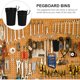 thumbnail image 3 of SHOWERORO 4Ud Organizador De Accesorios Para Pegboard En Pared En Negro Para Taller Y Hogar, 3 of 8