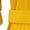 Yellow + Belt, variant on AURA Plus Size Women Pleated High Waist Midi Dress Half Turtleneck Button Elegant Autumn Dress
