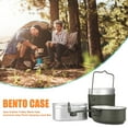 thumbnail image 2 of PENGXIANG Camping Cookware Mess Kit - Food Container Outdoor Camping Gear and Equipment, 2 of 9