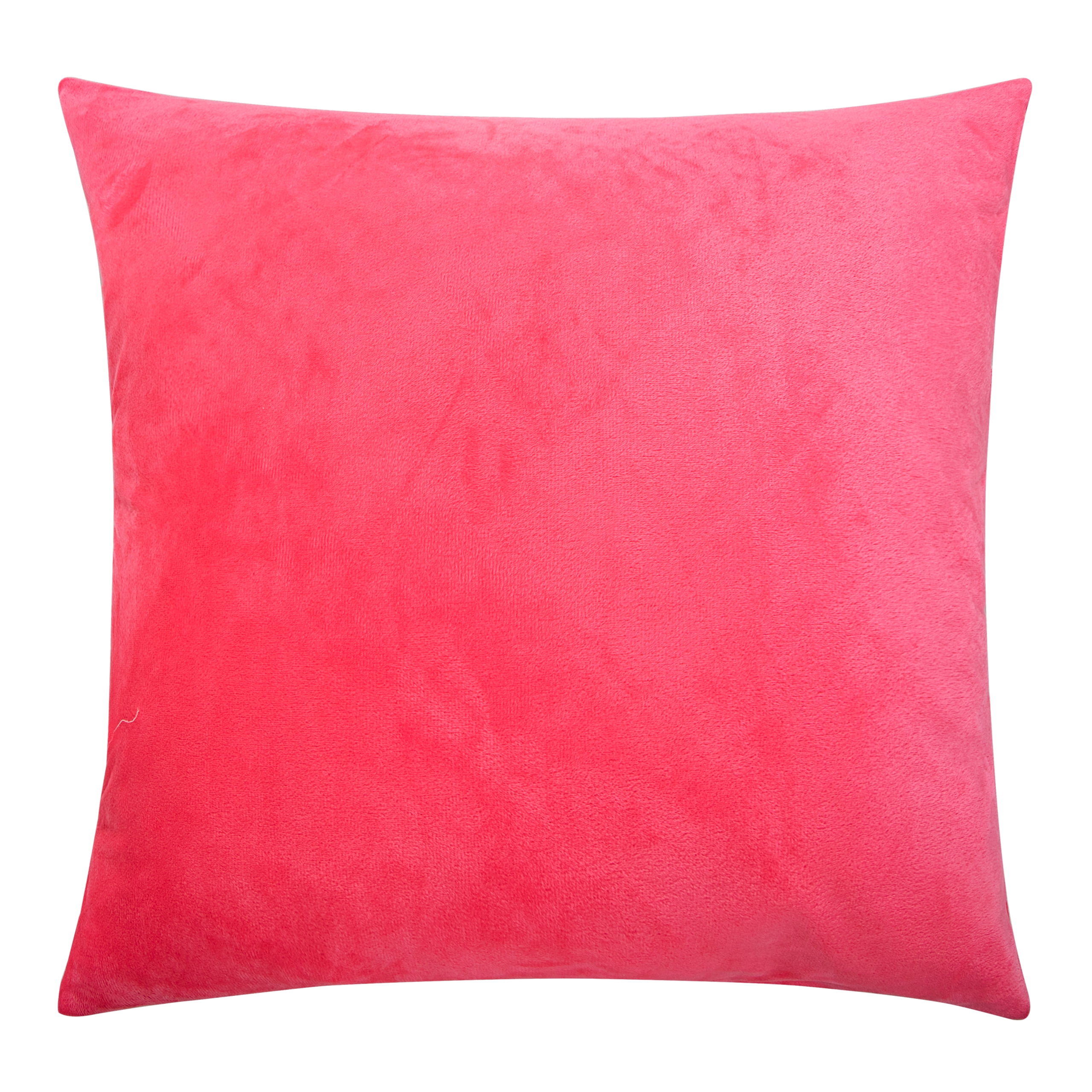 NTBAY 1 Pack Velvet Throw Pillow Cover, Soft Decorative Square
