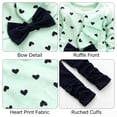 thumbnail image 4 of DAETIROS Toddler Girl Sets Soft Cotton Long Sleeve 2 Piece Outfit Crew Neck Cute Printend Loungewear for Kids, 4 of 5