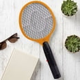 thumbnail image 6 of LAVA Electric Fly Swatter Handheld Mosquito Racket with 3-Layer Safety Mesh, Battery Operated Insect Killer for Indoor Outdoor Use, Large Size Tennis Killing Zap (Yellow), 6 of 8