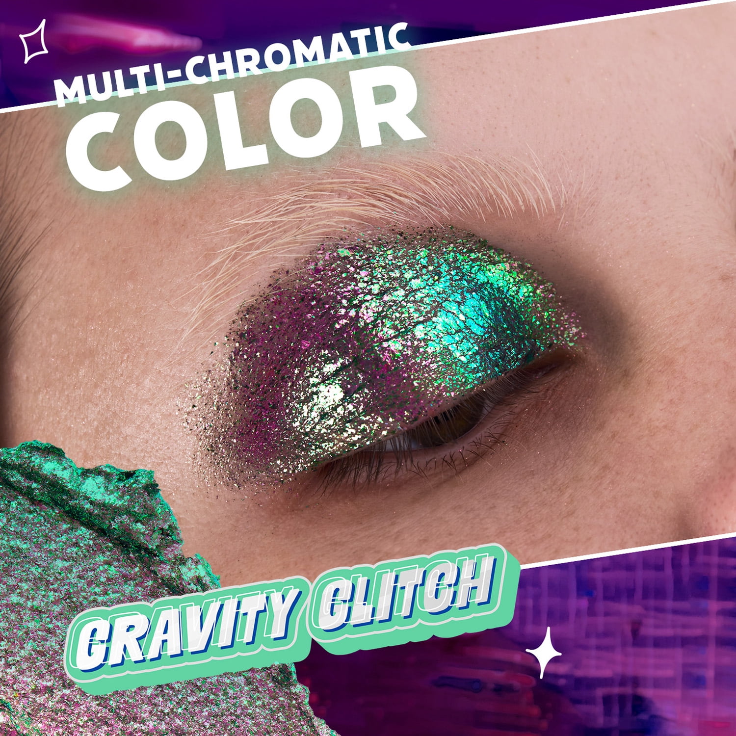 Wet n Wild Chameleon Chrome Eyeshadow Foil, Gravity Glitch, 0.1 FL oz