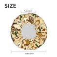 thumbnail image 6 of Balery Wild West Cowboy Shower Caps, Double Layer Waterproof Shower Cap, Double Layers Reusable Shower Cap With Soft Comfortable For Long Thick Hair Soft Bath Shower Hair Caps, 6 of 9
