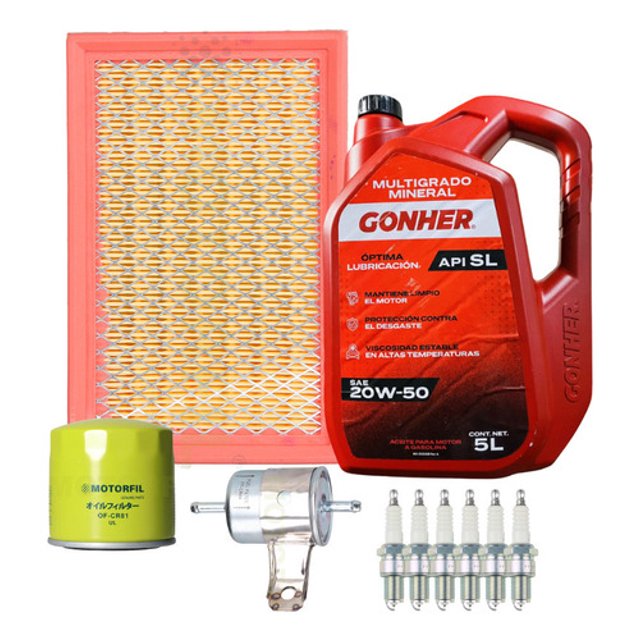 Kit De Afinacion Voyager 1991 Al 1995 3.3 Gonher 20w50