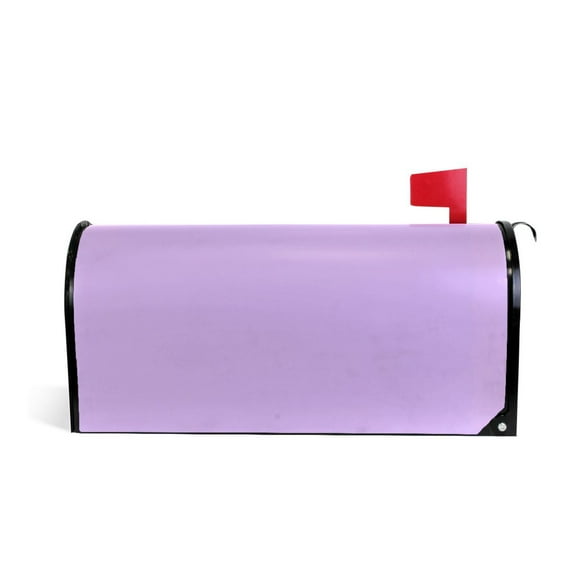 Mailbox Covers Magnetic Large Size Post Box Cover Wrap Outside Waterproof Home Yard Garden Decor Violet 25.5x21