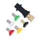 thumbnail image 1 of Adaptador De Pistola De Lavado A Presión, Juego De Boquillas De Pulverización De Lavado A Presión 2000 PSI 1/4 Pulgadas Universal Para K2 K3 K4 K5 K6 K7, 1 of 7