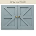 thumbnail image 4 of Excello Global Products Barndoor Rustic Wood Collage Picture Frame with 2 Magnetic Chalkboard Doors: Decor for Kitchen, Living Room, Bedroom, Office - Gray - EGP-HD-0413C, 4 of 7