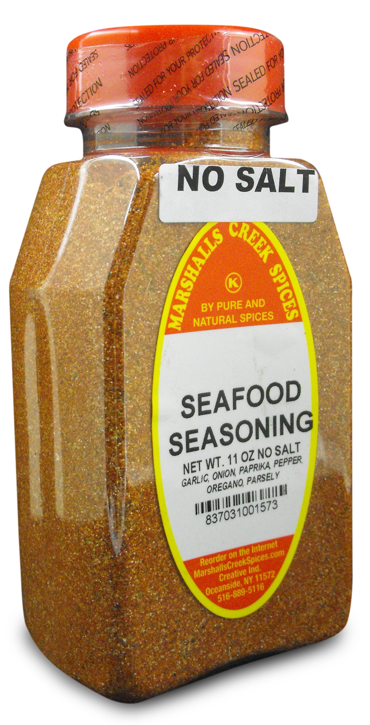 Marshalls Creek Spices SEAFOOD SEASONING NO SALT 11 ounce