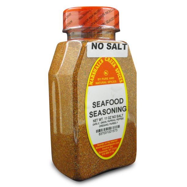 Marshalls Creek Spices Seafood Seasoning No Salt 11 Ounce