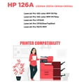thumbnail image 2 of Printer Pro™ HP 126A (CE310A) Black Toner Cartridge for HP Printer LaserJet Pro 100, CP1025, M275, 2 of 4